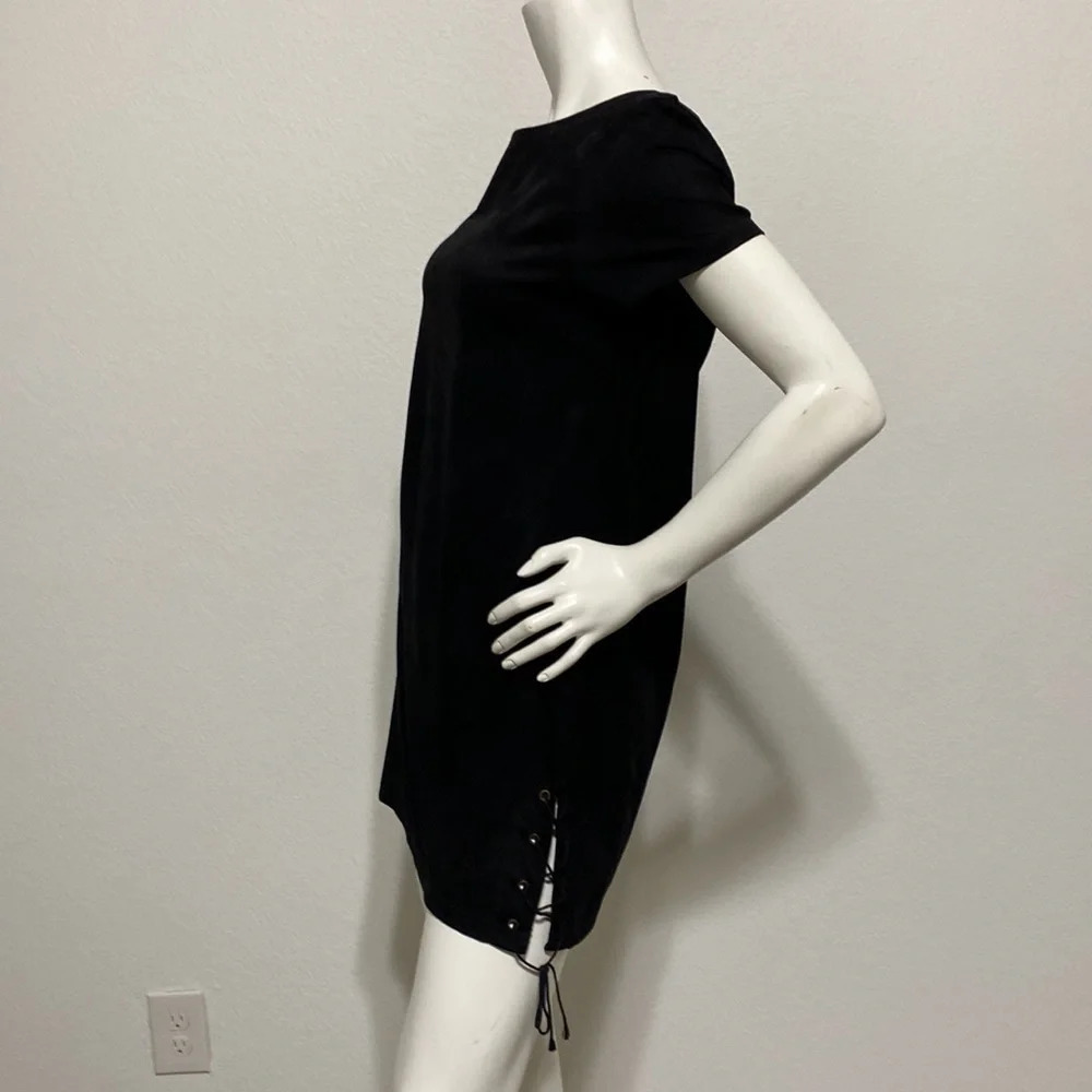 All about Eve Lace Up Side Dress - Picture 3 of 5